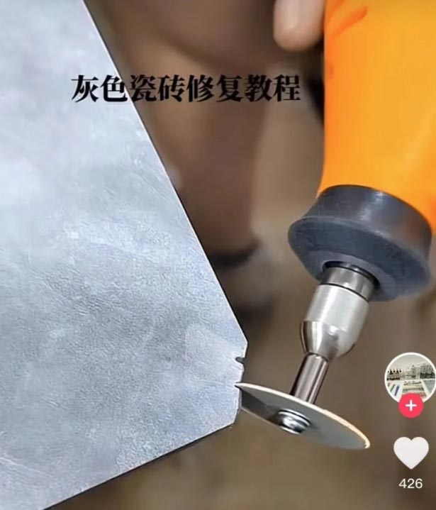 蓝海冷门项目：瓷砖修复手艺 短视频 流量 自媒体 好文分享 第2张